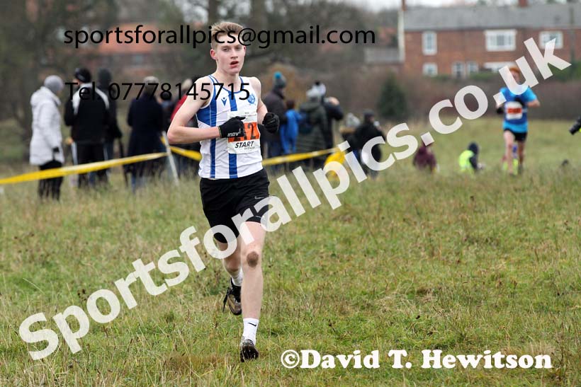 Boys under-15s, 2021 North Eastern Cross Country Championships, Sedgefield. Photo: David T. Hewitson/Sports for All Pics